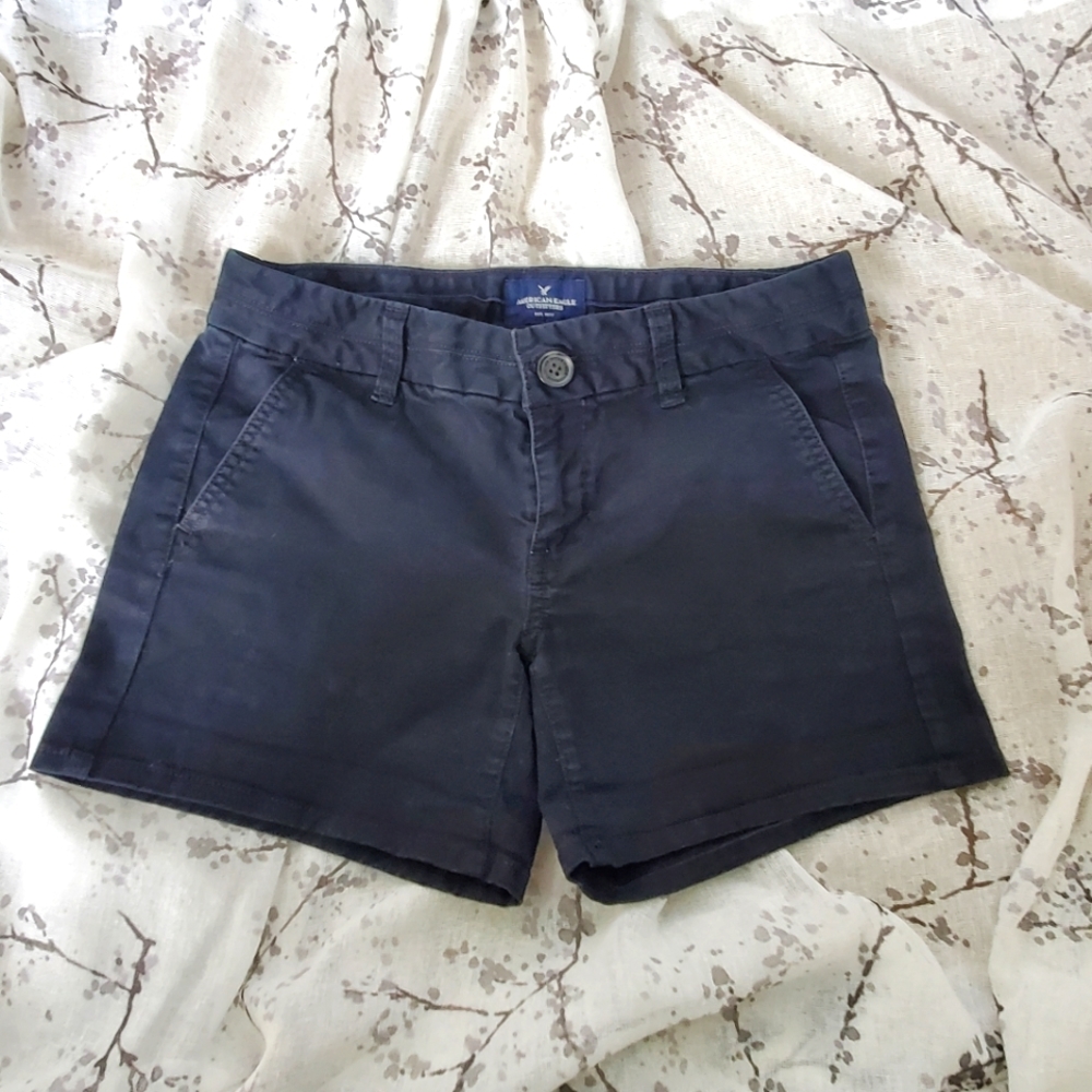 American Eagle Stretch Midi Shorts
